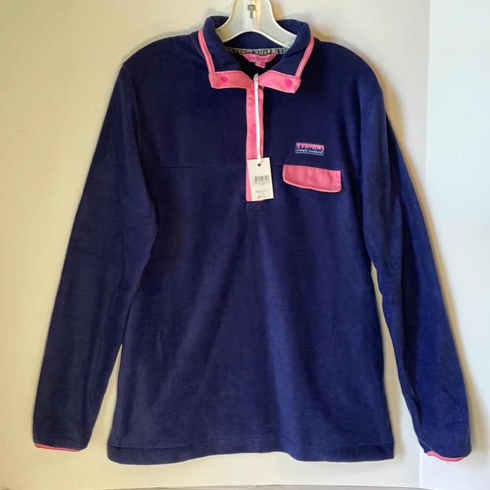 Simply Southern Simply Fleece Pullover Women's Medium NWT